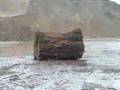 Splitting lumber with black powder