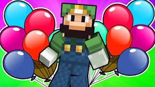 Minecraft Mario Party w/The Pack (Minecraft Mario Party Games)