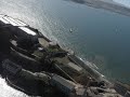 Helo - brief clip of Alcatraz from the north-east - 500 feet up..