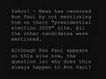 Ron Paul: The Censorship Continues (Part 2)