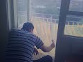 Balkonda kebab yellerken