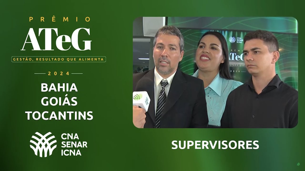 Supervisores: Prêmio ATeG - Gestão, Resultado que Alimenta 2024