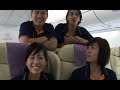 how singapore airlines cabin attendants became familiar with the a380's improved cabin facilities

15th octuber 2007 on a ceremony in toulouse, airbus delivered the first a380 to singapore airlines. video series.

http://www.a380delivery.com
