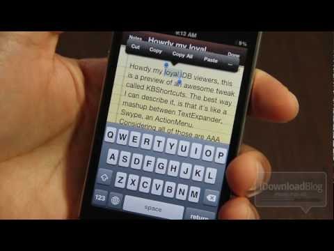 0 KBShortcuts: ActionMenu, Xpandr y Swype todo en uno (próximamente en Cydia)