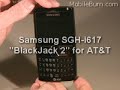 a quick overview of the physical aspects of the blackjack ii, including the scrollable d-pad controller and the qwerty keyboard. full review: www.mobileburn.com