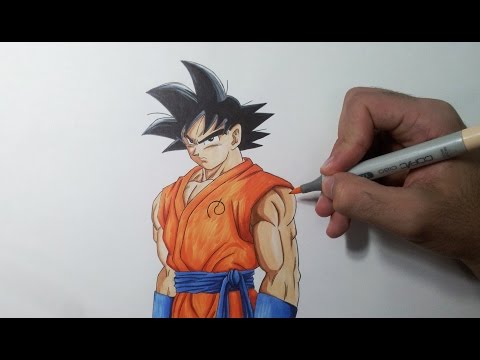 how to draw dbz
