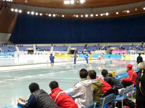 オリンピック選考会2日目女子1000m