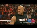 WWE RAW 28\3\2011 - The Rock Vs John Cena Part 2