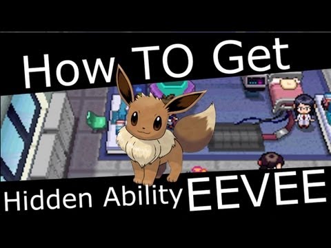 how to obtain eevee in pokemon white