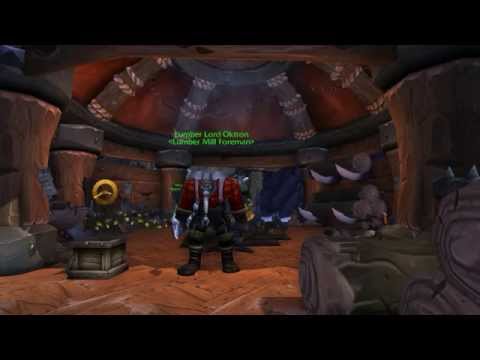 how to harvest lumber wow