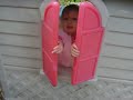 Emelina learns to not talk to strangers...
