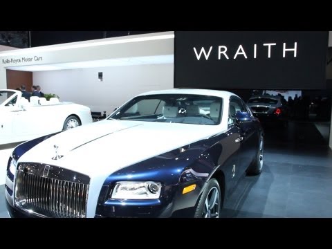 New York Auto Show 2013: V12 Rolls Royce Wraith Combines Power And Luxury