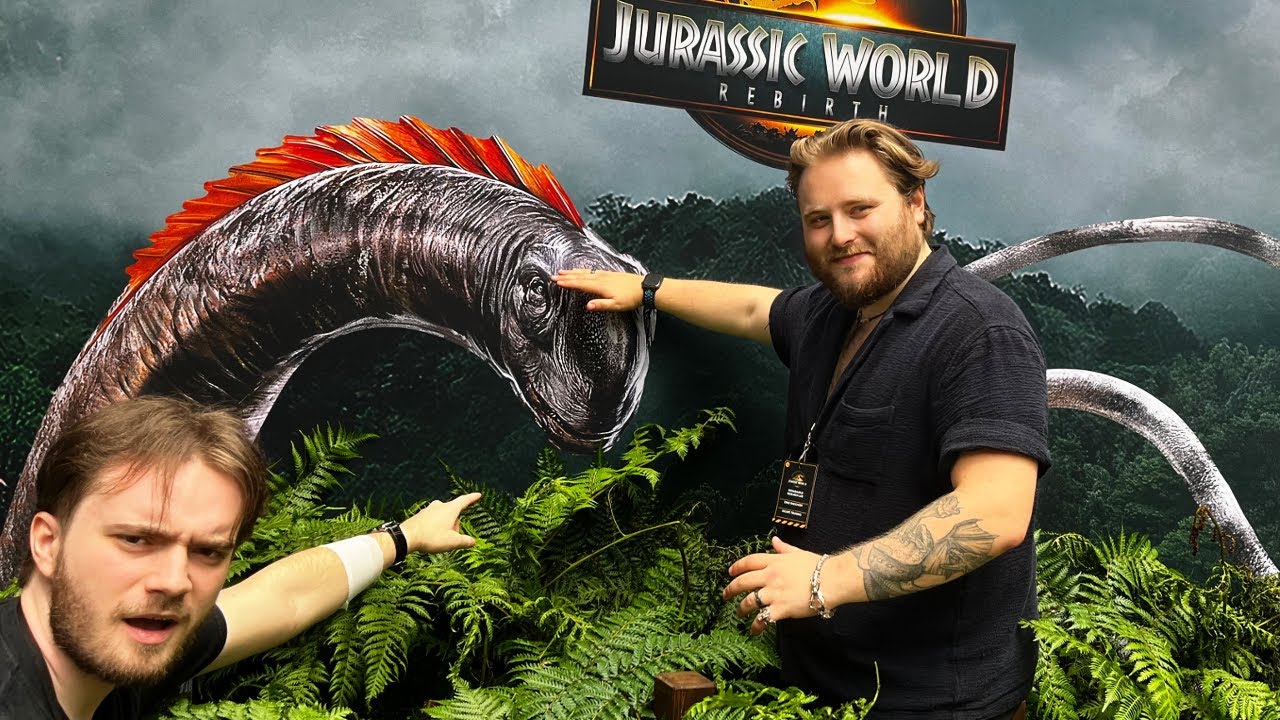 WE GOT CHASED BY DINOSAURS IN A REAL LIFE JURASSIC WORLD REBIRTH!