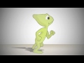 Toon Boom Alien Walk Cycle