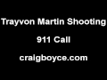 Trayvon Martin Shooting 911 Call - YouTube
