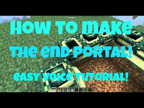 how to make an end portal in minecraft
