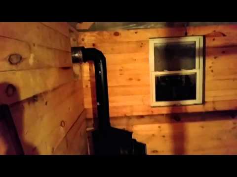 how to vent wood stove