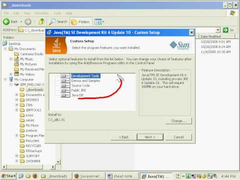 how to define java_home in windows xp