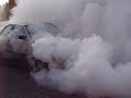Nasty Burnout in the Sentra Nasty Burnout in the Sentra