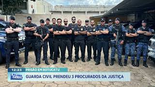 Prisão em Botucatu: guarda civil prendeu 3 procurados da justiça