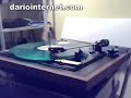 Green Colored coloured vinyl LP on Dual 1236