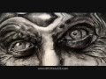 RITOK LAJOS GRAFIKA PORTRE PORTRAIT charcoals DRAWINGS SKETC