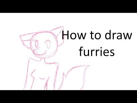 how to draw furries