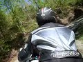 Riding a Honda CBR600RR at Deals Gap