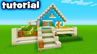 Minecraft Tutorial: How To Make A Small Suburban House