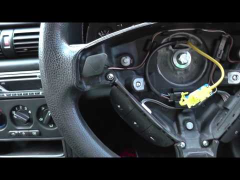 how to remove astra h steering wheel