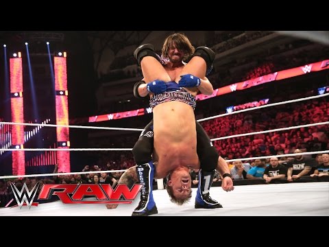 WWE World Heavyweight Championtitel Nr. 1 Herausforderer Fatal 4 Way Match: Raw, 4. April 2016
