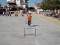 Cole Flix entrenant tanques