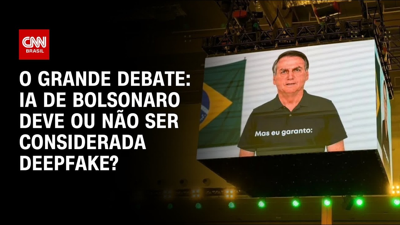 IA de Bolsonaro deve ou não ser considerada deepfake? | O GRANDE DEBATE