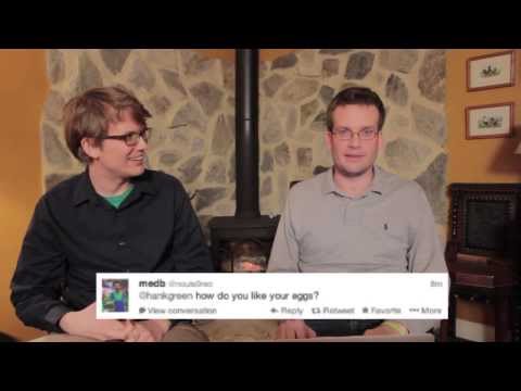 REUNION! Arm Wrestling, Drawing, and Questions with Hank and John!