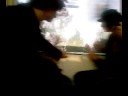 Boeuf dans le tram xD