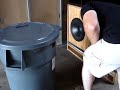 Kove Armageddon KMG-X15's Pushing Garbage Can With Sound