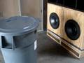 Kove Armageddon KMG-X15's Pushing Garbage Can With Sound