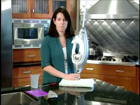 how to use the shark steam mop