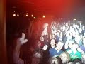 Belfast crowd shouting