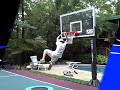 Backyard Mini Trampoline Dunking 3 Backyard Mini Trampoline Dunking 3