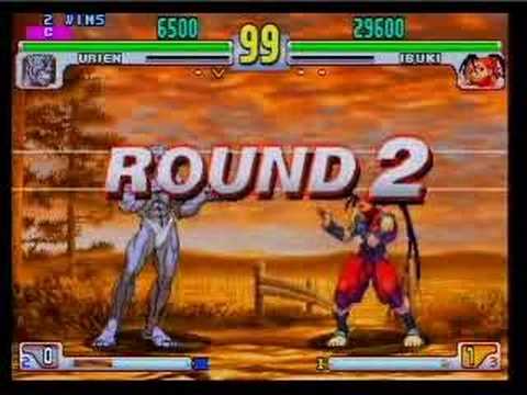 SFIII: 3番目に打ってください-- Urienピアー対伊吹赤
