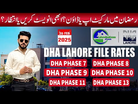 DHA Lahore File Rates: What’s Next in Ramadan? Smart Investors Take Note!