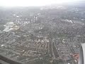 Views Over London and Landing at Heathrow Airport Views Over London and Landing at Heathrow Airport