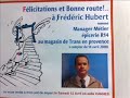 pot de d�part de fred pour trans-en-provence au rayon 14