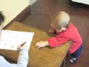 08.05.07 Annika &amp; Lu Hettler drawing