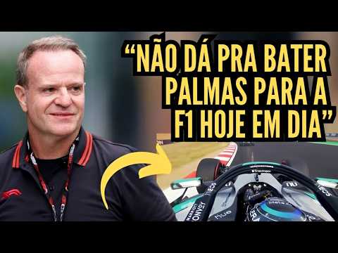 "É BROCHANTE." - Rubens Barrichello