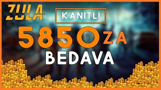 KANITLI ZULA BEDAVA 5850 ZA ALMAK HOPİ ÜZERİNDE