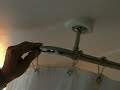 Slanty Shower Curtain Rods