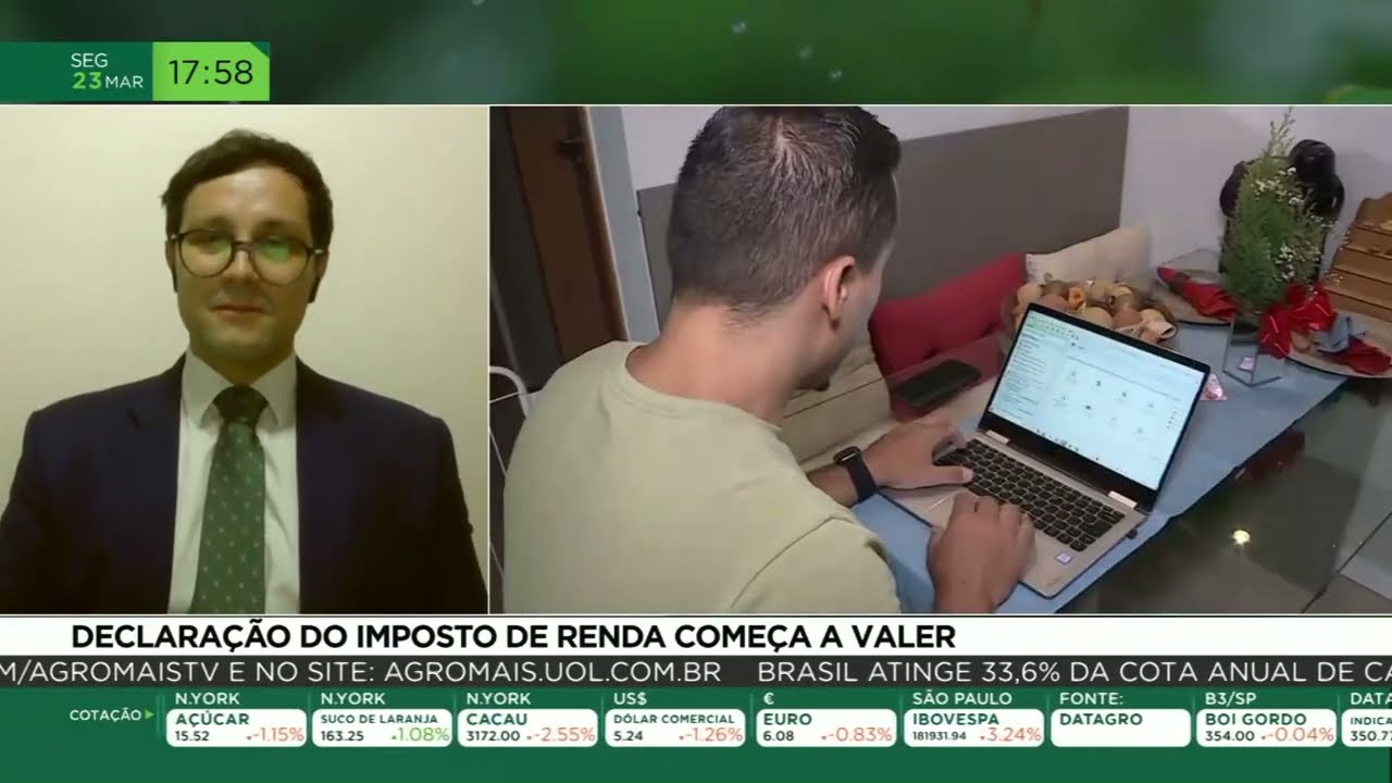 Declaração do imposto de renda começa a valer
