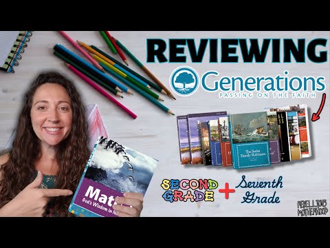 Generations Homeschool | 7th Grade & 2nd Grade Updates – Rebellious ...
